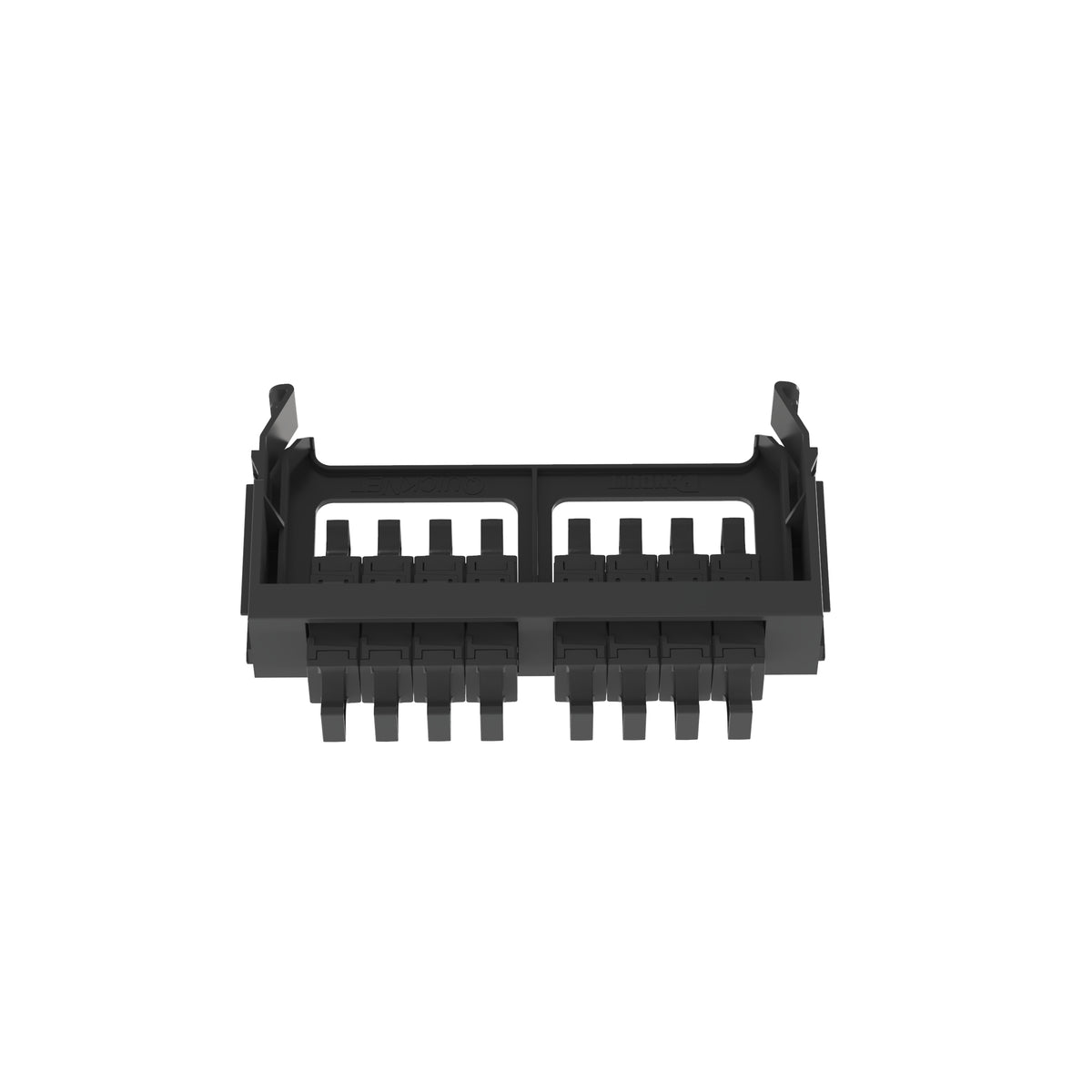 Panduit FQMAP86CG | QuickNet Fiber Adapter Panel, SFQ, 8 MPO, Type B