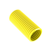 Panduit CLT100F-C4 | Corr. Loom Tubing Split, 0.917" (23.29mm) x 100', Yellow, PK1