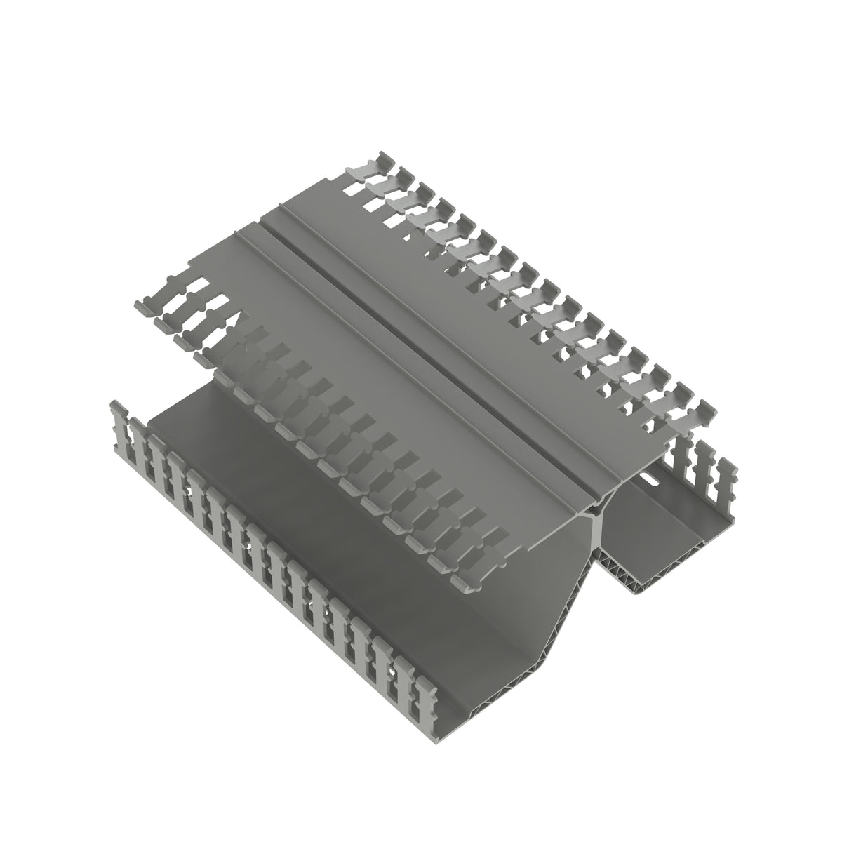Panduit DRD44LG6 | PanelMax DIN Rail Duct, Lt Gray, PVC, 4.12"x8.23", PK6