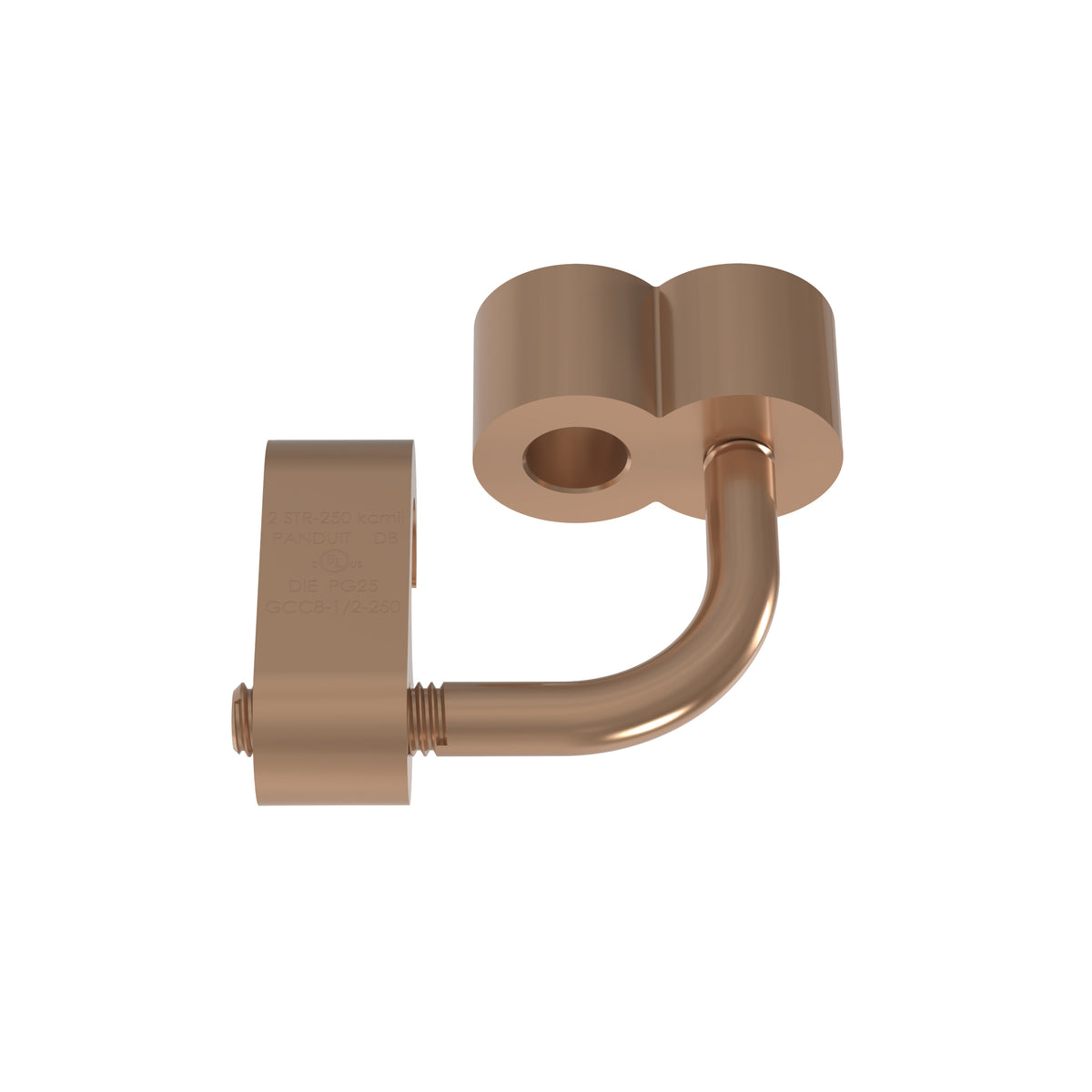 Panduit GCC8-1/2-250 | StructuredGround™ GCC8-1/2-250 Grd Con, 1/2-250, Copper