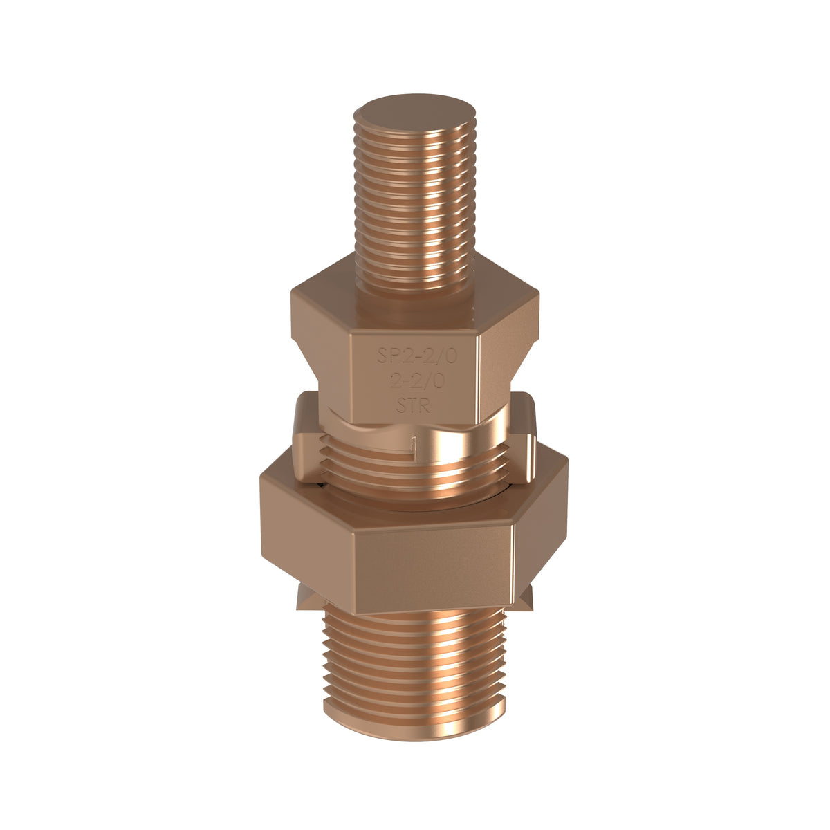 Panduit SP2-2-C | Grounding Connectors - Service Post, Male Stud, two- Conductors | UPC - 07498371665