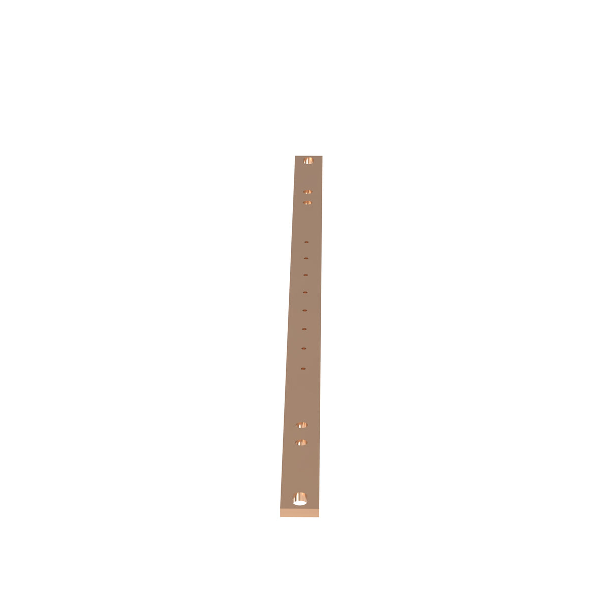 Panduit RGRB19B | StructuredGround Grd Busbar, Copper, One 0.25" Stud, PK1