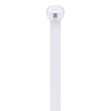 Panduit BT2S-C | Dome-Top Barb Tie, PA6.6, 8"L, 50lb, PK100