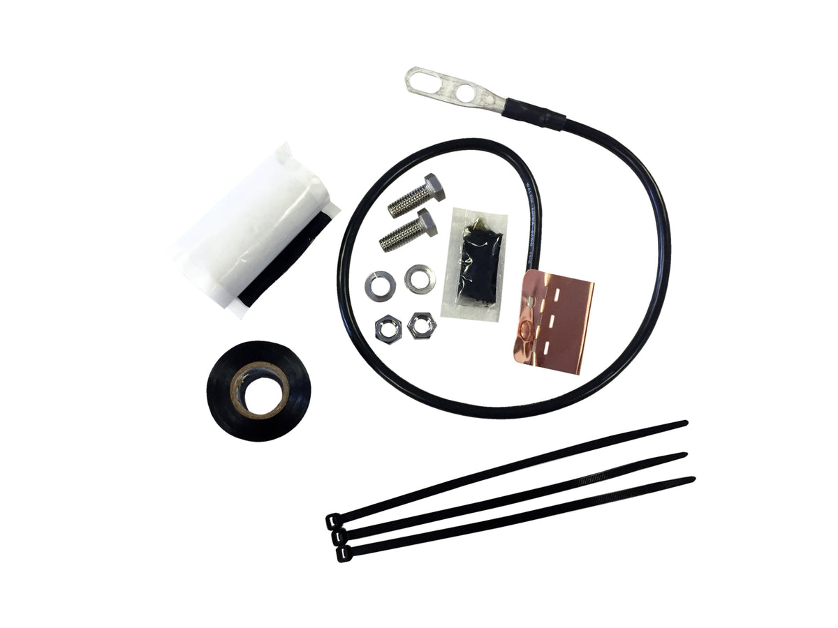 Commscope 223158-2 | Standard Grounding Kit for 1/4 in and 3/8 in corrugated coaxial cable and elliptical waveguide 240 and 380