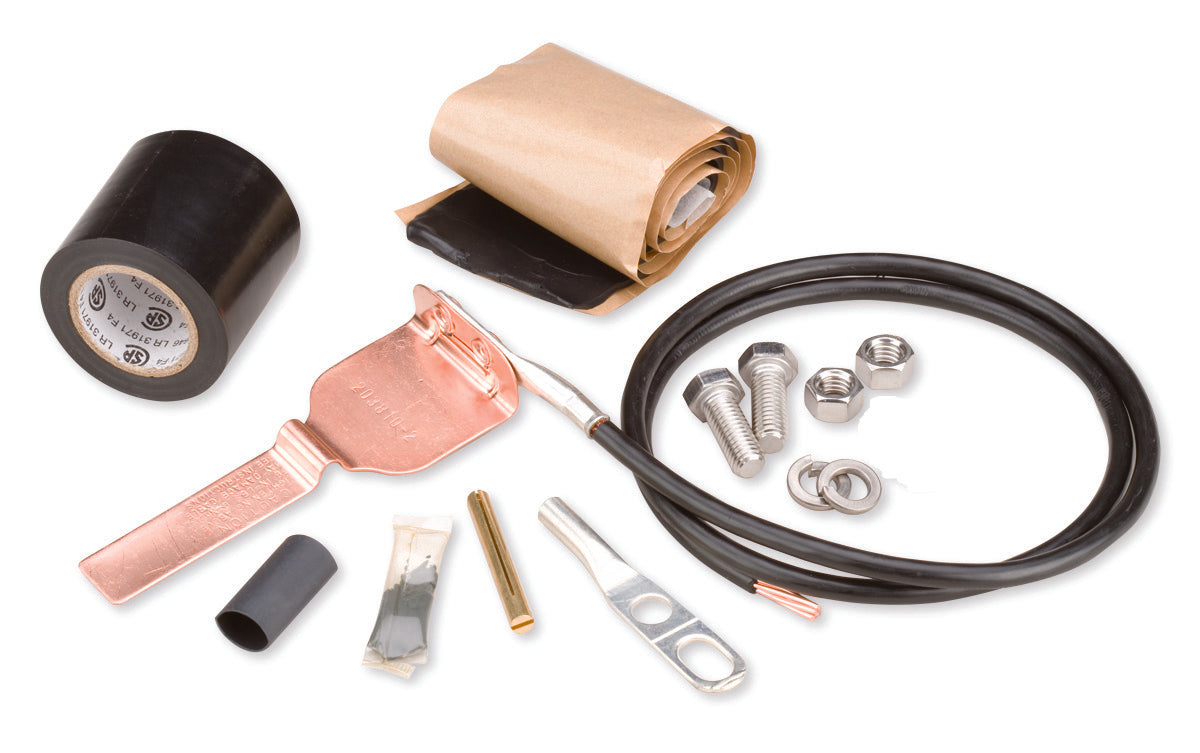 Commscope 241088-60 | Standard Grounding Kit for 1-1/4 in corrugated coaxial cable and elliptical waveguide 64 and 77