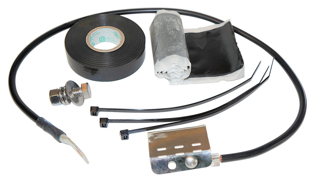Commscope 242948 | Standard Grounding Kit for 1/4 in and 3/8 in corrugated and braided coaxial cable, FSJ4-50B cable, and elliptical waveguide 240 and 380