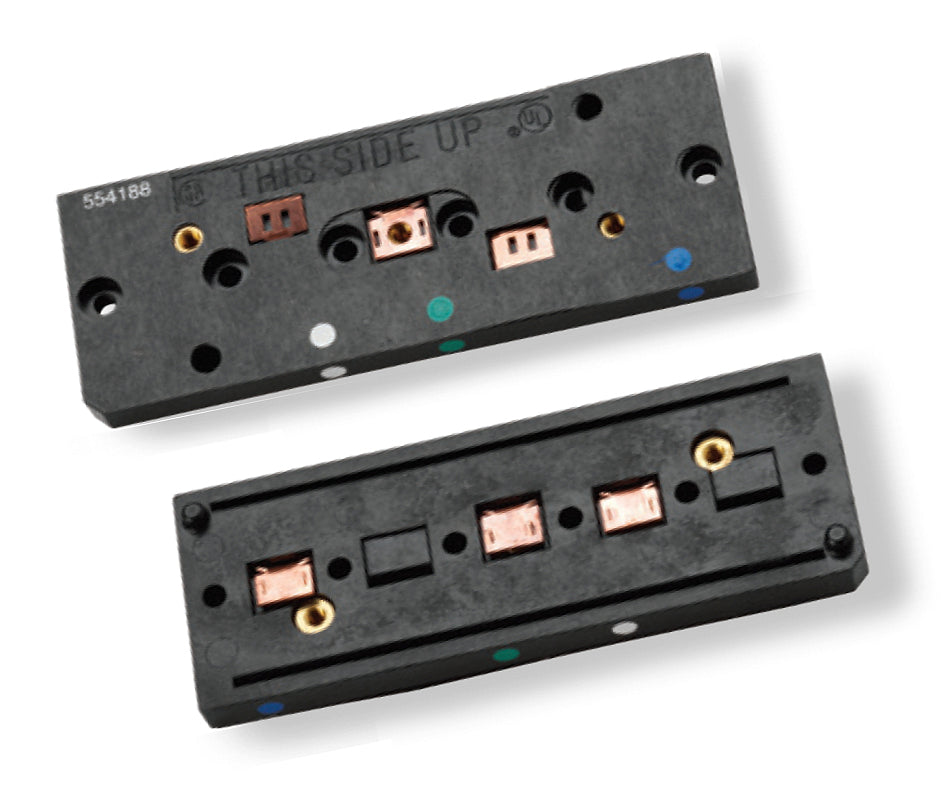 Commscope 554188-1 | Undercarpet Circuit Adapter, 5-Conductor, standard ground system, blue circuit