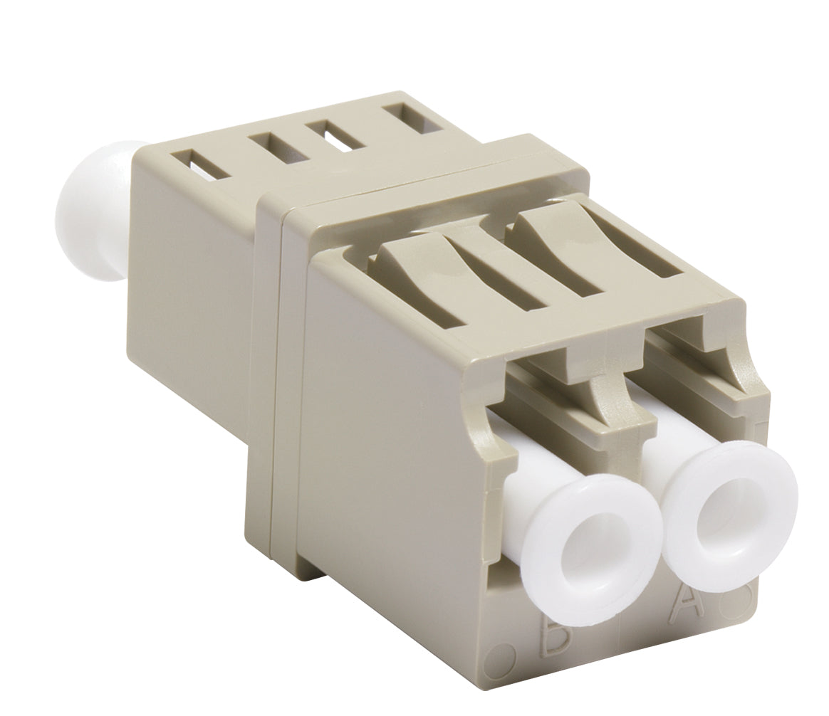 Commscope MFA-LC02-BG | OptiSPEED LC Duplex Adapter, Beige, Single Pack