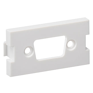 Leviton 41291-DBI | VGA HD15 Empty MOS Module, Ivory (HD15 Connector not included)