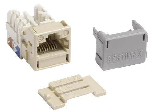 Commscope MGS400-246-BULK | GigaSPEED XL MGS400 Series Category 6 U/UTP Information Outlets (bulk), ivory