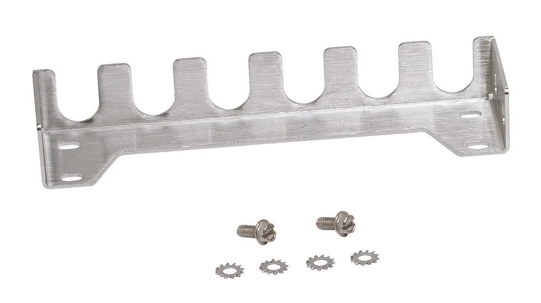 Commscope RMB-6-3/8 | InstaPATCH Plus Attachment Bracket, Rack Mounted, Six 3/8" fittings