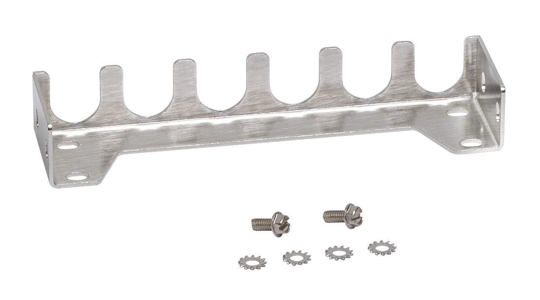 Commscope RMB-6-1/2 | InstaPATCH Plus Attachment Bracket, Rack Mounted, Six 1/2" fittings