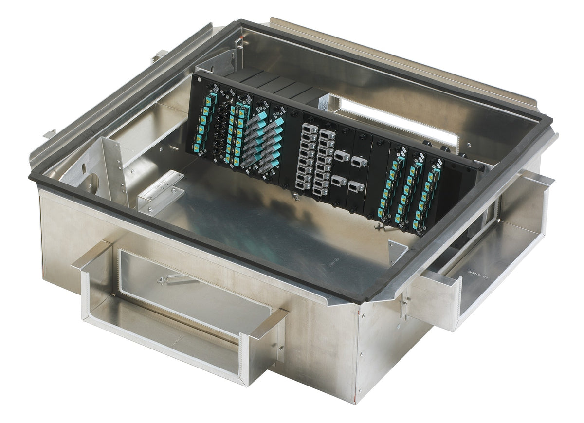 Commscope RFE-WF-12A | Raised Floor Enclosure, Wide Flange, 24"W x 24"L x 12"D