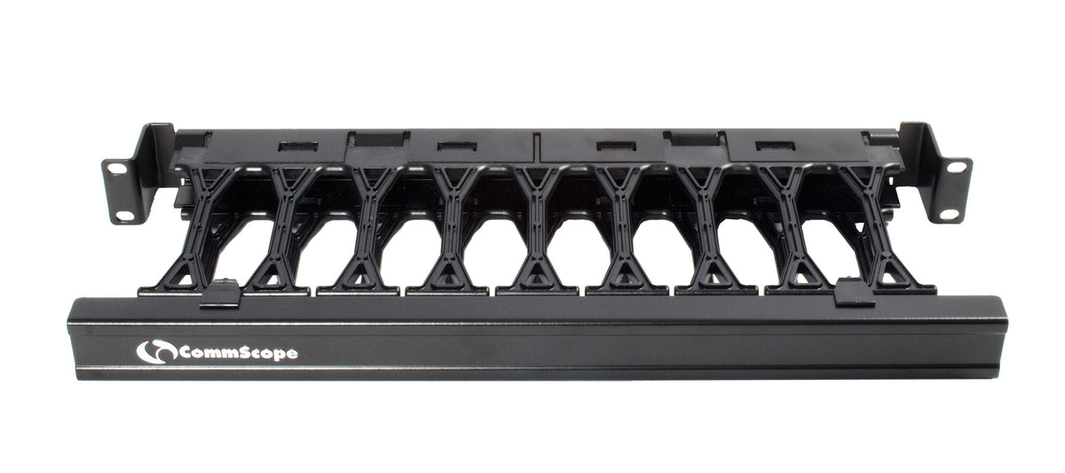 Commscope HTK-19-SS-1U | Horizontal Trough Kit, 1 RU, 19 in, single sided