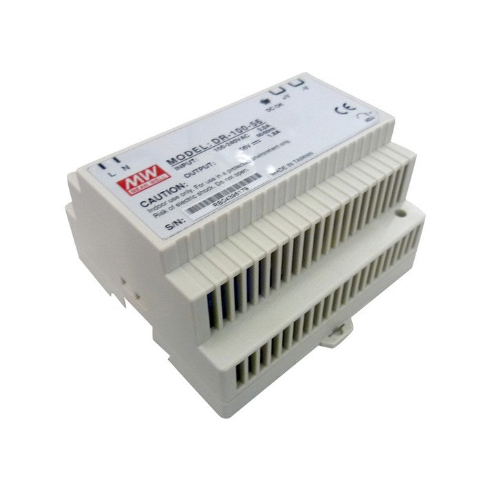 Comelit 1441 | Video Door Entry System Power Supply Unit, Riser, 230/110 Volt AC, 50/60 Hertz Input, 55 Volt DC, 6-DIN Module, Wall Mount, 93 MM Width x 53 MM Depth x 99 MM Height