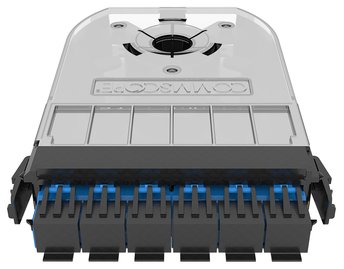 Commscope 360G2 CARTRIDGE 12-LC-SM-BL-PIGTAILS | 360G2  Singlemode  Fiber Cassette 12 LC, with pigtails, iPatch Ready