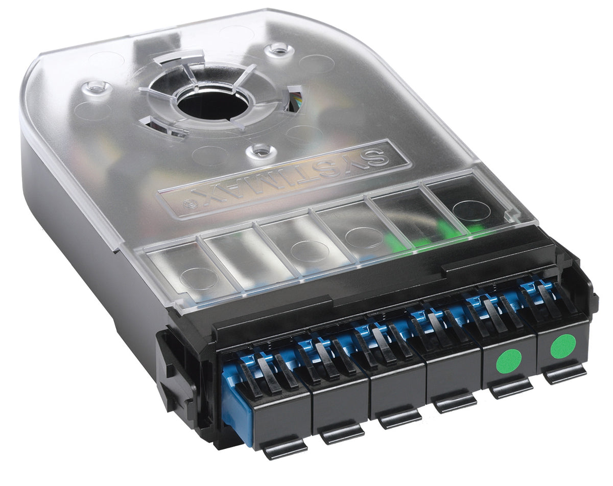 Commscope 360G2 CARTRIDGE 4-SC/2-SCA-SM-PT | 360G2  Singlemode  Fiber Cassette 6 SC, with pigtails