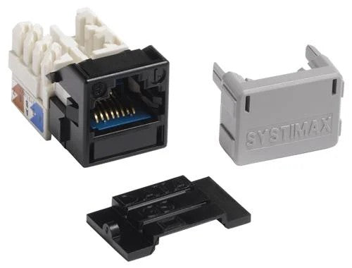 Commscope MGS600-BULK-003 | GigaSPEED X10D MGS600 Series Information Outlet, black, 100 pack