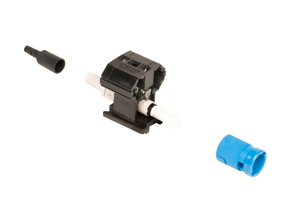 Commscope SFC-STF-09-8X | Qwik II  Connector, ST, SM-UPC, Blue, for 250/900um, single per pack