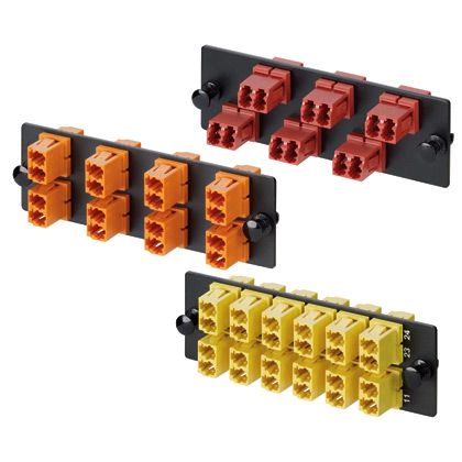 Panduit FAP12WTSBDLCZ | Keyed LC Fiber Adapter Panel