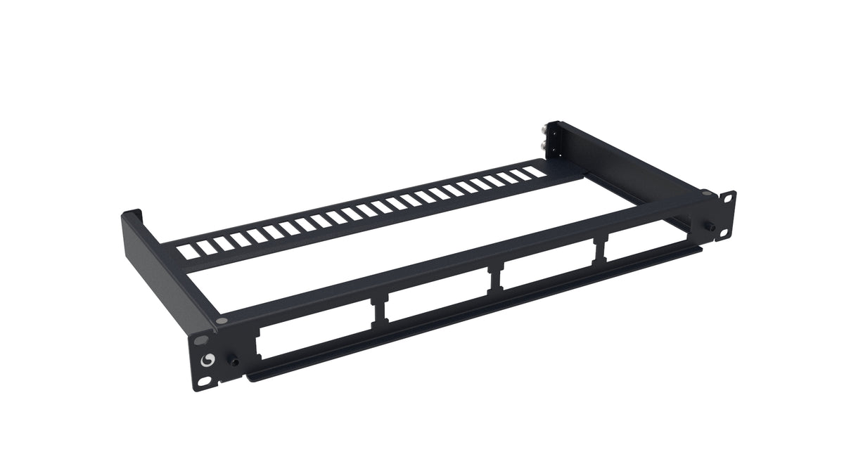 Commscope AGL-1U-FX | AGILE 1U fixed panel, accepts (4) G2 modules or adapter packs providing up to 48 duplex LC or 32 MPO ports