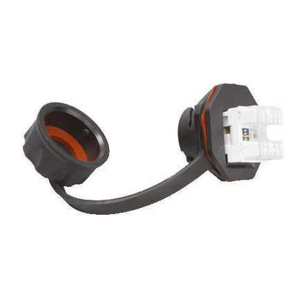 Belden E100501 010S1 | Connectors, DataTuff Industrial Modular Jack, Cat5e, UTP, IP67