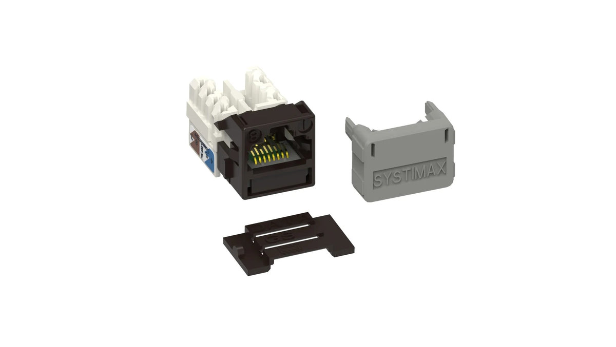 Commscope MGS400-245 | GigaSPEED XL MGS400 Series Category 6 U/UTP Information Outlet, electrical brown