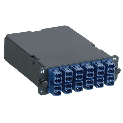 Panduit FCX-24-10FDB | Opticom LC Cassette | UPC - 07498312745