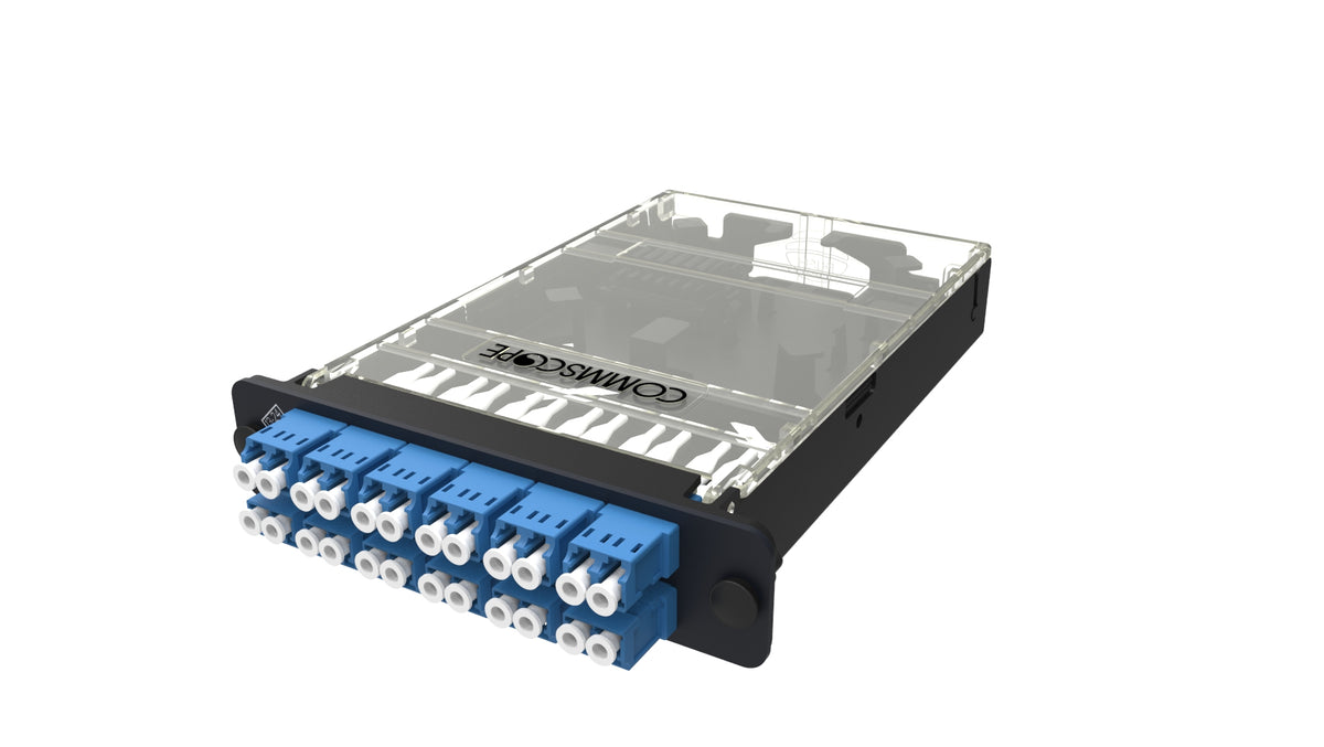 Commscope PNLCS24LCWRPT | TeraSPEED Splicing cassette, OS2, 24 LC/UPC , Ribbon