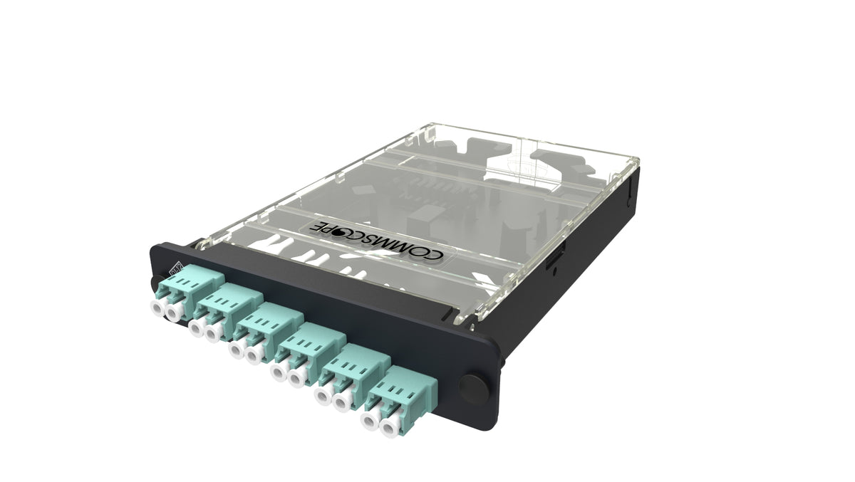 Commscope PNL-CS-12LCX-PT | OM4 Splicing cassette, 12LC , 900?m