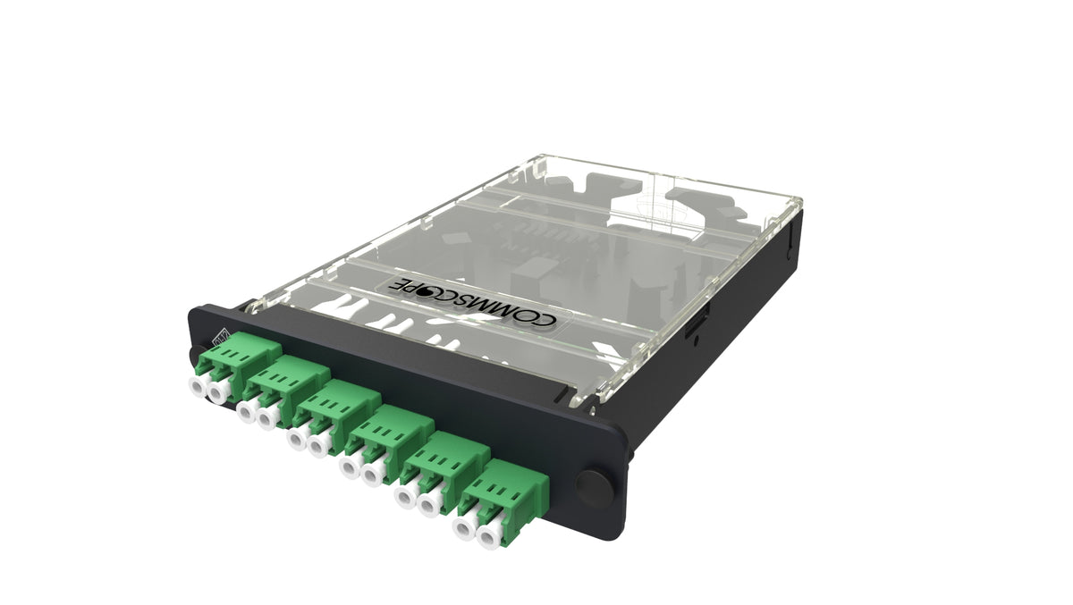 Commscope PNL-CS-12LAW-PT | TeraSPEED splicing cassette, 12LC APC , 900?m