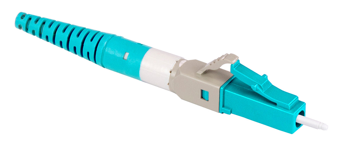Commscope MFC-LCF-20-5Y-12-PACK | Qwik-Fuse Connector, LC, OM3/OM4/OM5, Aqua, for 1.6/2.0 mm, 12 per pack
