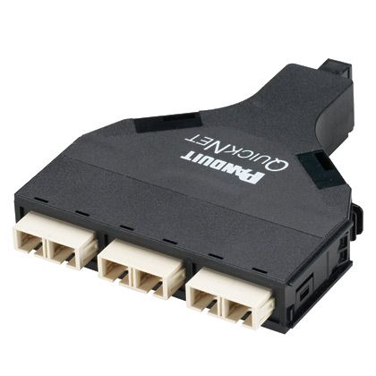 Panduit FQ6N-06-03AS | QuickNet™ SFQ Series MTP* Fiber Optic Cassette