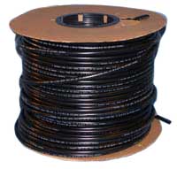 Commscope AE01K-D0840-500 | Polyethylene Tube, black, 3/8 in OD x 1/16 in wall x 500 ft (152.4 m) roll