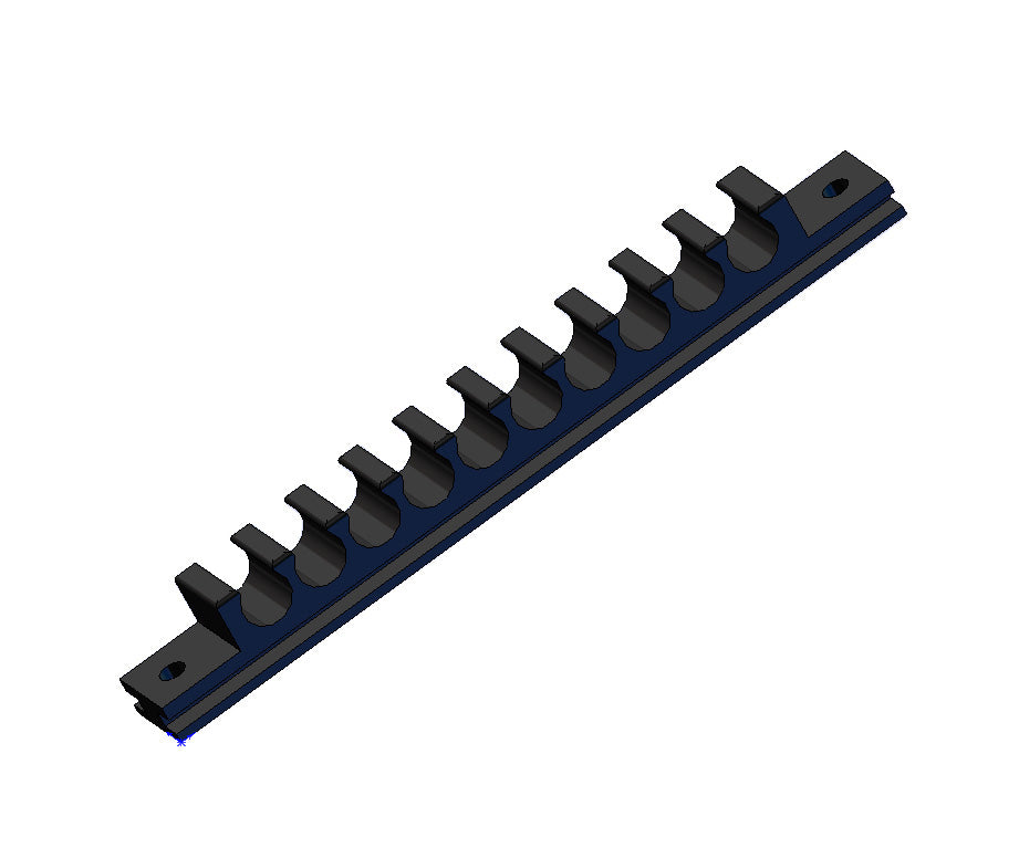 Commscope AE01K-B0523-002 | Poly Tube Rack Kit, 3/8 in OD tubing, 10 position, 10 per pack