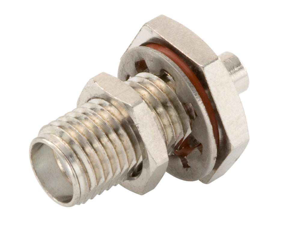 Commscope C085SFBH | SMA Female Bulkhead for 0.085 in CF085-50 cable