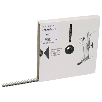 Panduit FSD76-8-K | Single wire ferrules on reel (DIN color code) | UPC - 07498333339