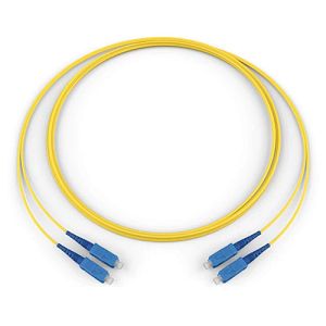 Corning 585802R5131002M | Fiber Optic Jumper, 2 F, SC to SC, Zipcord Cable, Riser, 2.9 mm legs