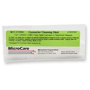 Corning CLEAN-STICKS-125 | Fiber Optic Cleaning Sticks, 1.25 mm connectors