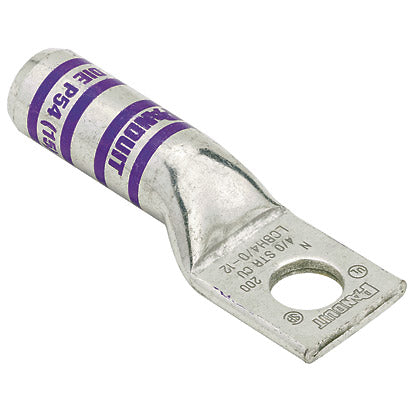 Panduit LCBH2/0-12-X | Tin-Plated Copper Compression Connectors - Lugs | UPC - 07498390128