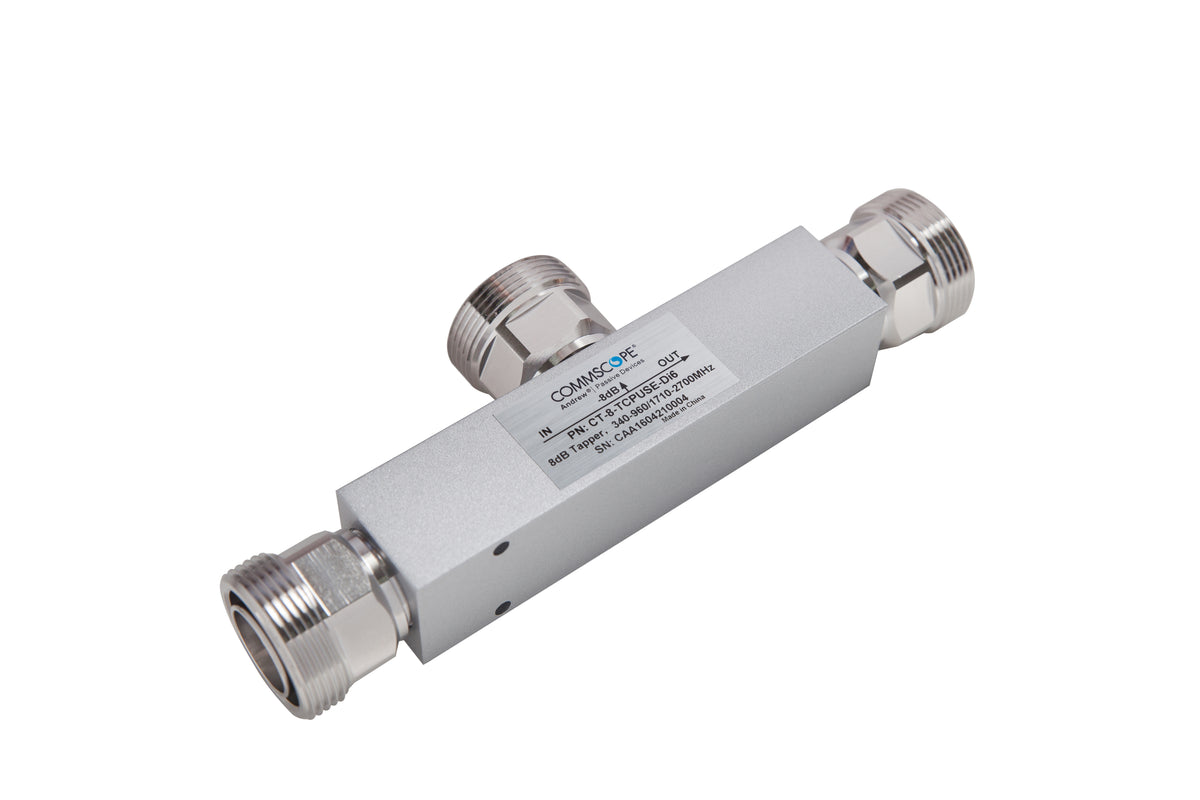 Commscope CT-8-TCPUSE-DI6 | 8 dB, Tapper, 340–960/1710-2700 MHz