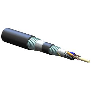 Corning 024EUD-T4101D20 | ALTOS Lite Loose Tube, Gel-Free, Double-Jacket, Double-Armored Cable