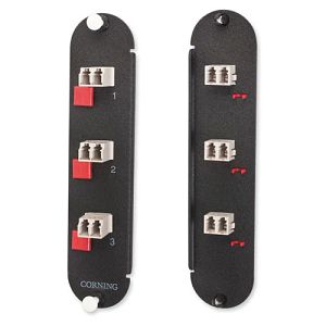 Corning CCH-CP16-A8 | Closet Connector Housing (CCH) Panel, LC Adapters
