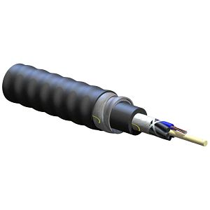 Corning 012TUF-T4190DA1 | FREEDM Loose Tube, Gel-Free, Interlocking Armored Cable, Riser