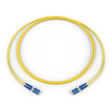 Corning 040402G5120010M | Fiber Optic Jumper, 2 F, LC Duplex to LC Duplex, Zipcord Cable, Riser, 2.0 mm legs
