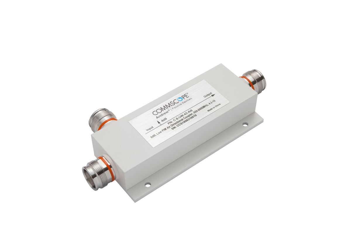 Commscope C-8-UW-43-AI6 | 8 dB, Air Directional Coupler, 555–6000 MHz