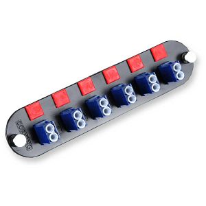 Corning CCH-CP12-KM | Closet Connector Housing (CCH) Panel, Keyed-Keyed LC Adapters