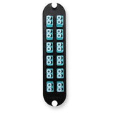 Corning CCH-CP24-LP | Closet Connector Housing (CCH) Panel, Keyed-Non Keyed LC Adapters