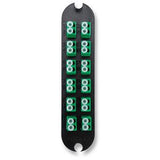 Corning CCH-CP24-LB | Closet Connector Housing (CCH) Panel, Keyed-Non Keyed LC Adapters