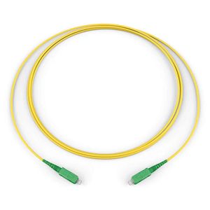 Corning 444401R3116002M | Fiber Optic Jumper, 1 F, SC APC to SC APC, Tight-Buffered Cable, Riser, 1.6 mm